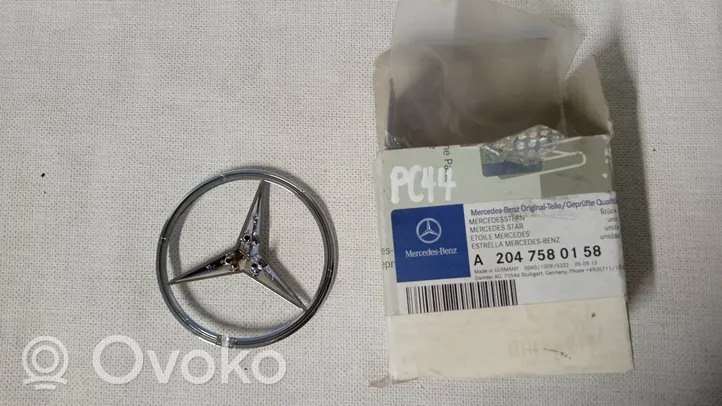 Mercedes-Benz C W203 Logo, emblème, badge A2047580158