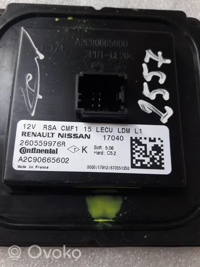 Renault Kadjar Moduł sterujący statecznikiem LED 260559976R