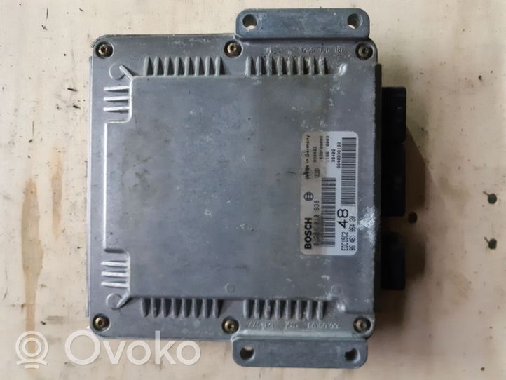 Citroen C5 Sterownik / Moduł ECU 0281010938