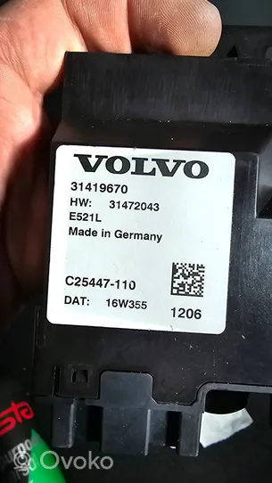 Volvo XC90 Sterownik / Moduł elektrycznej klapy tylnej / bagażnika 31419670