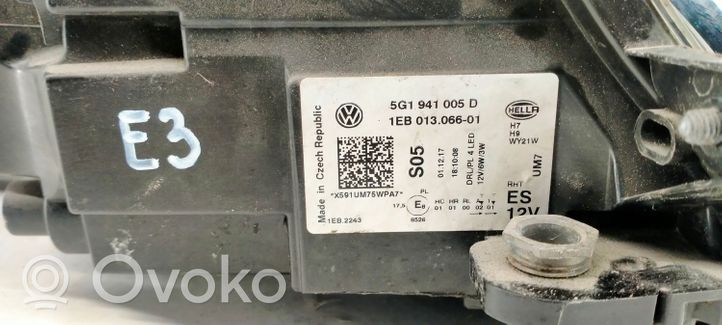 Volkswagen Golf VII Lampy przednie / Komplet 