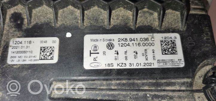 Volkswagen Caddy Etu-/Ajovalo 2K8941036C