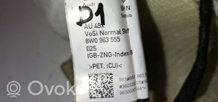 Audi A4 S4 B9 Sēdekļa sildelements 8W0963555