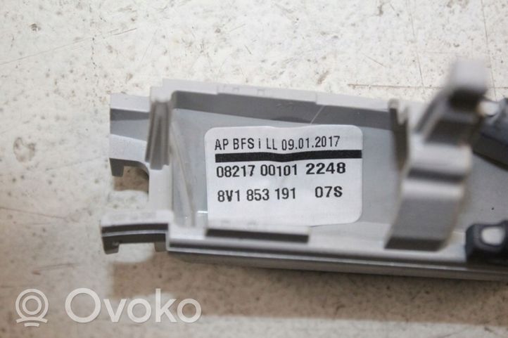Audi A3 S3 8V Boîte à gants garniture de tableau de bord 8V1853190