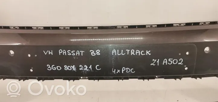 Volkswagen PASSAT B8 Priekšējais bamperis 3G0807221C