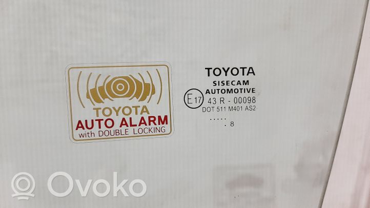 Toyota C-HR Etuoven ikkunalasi, neliovinen malli 68102F4010