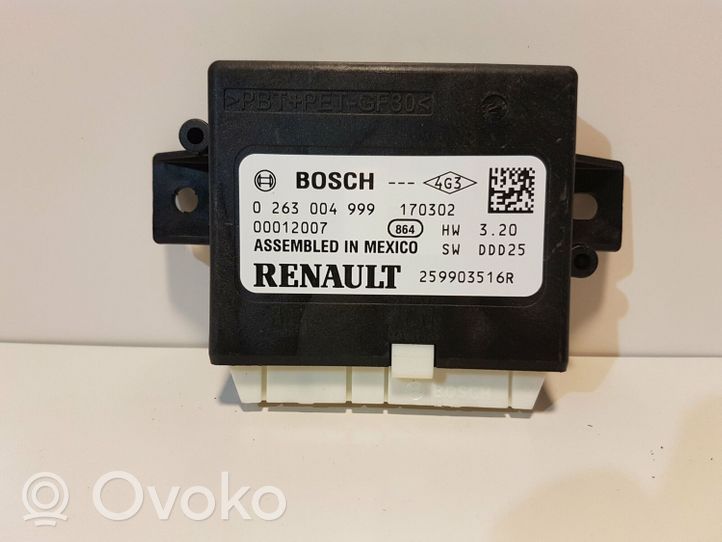 Renault Koleos II Pysäköintitutkan (PCD) ohjainlaite/moduuli 259903516R