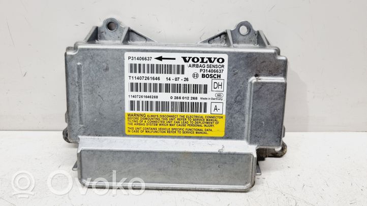 Volvo V60 Module de contrôle airbag 31406637