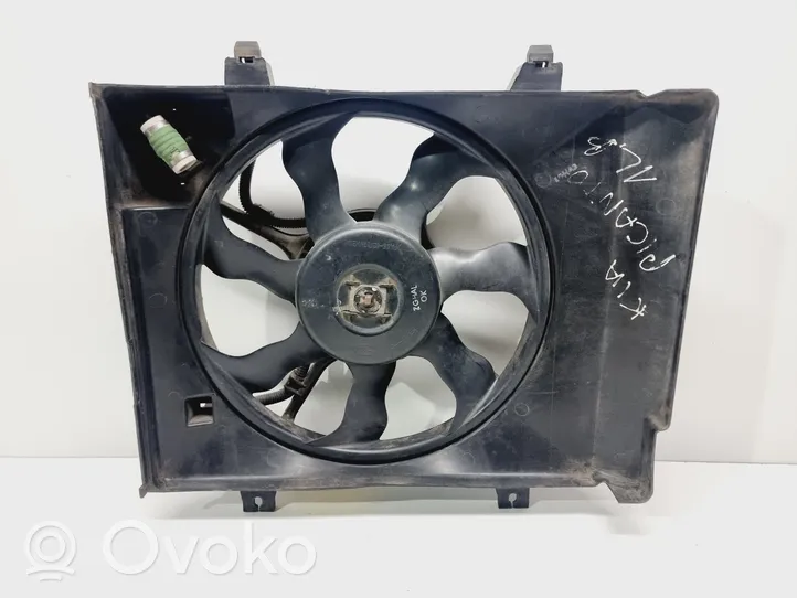 KIA Picanto Radiator cooling fan shroud 2538007100