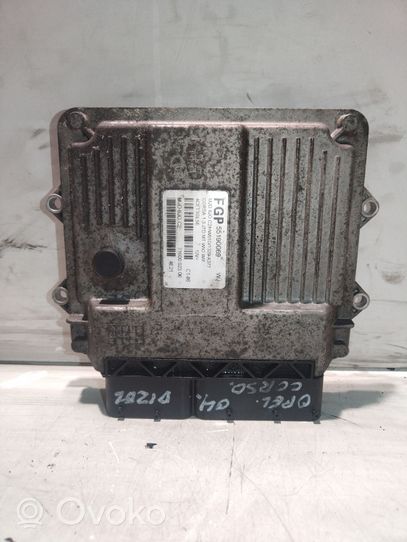 Opel Corsa C Dzinēja vadības bloks 55190069