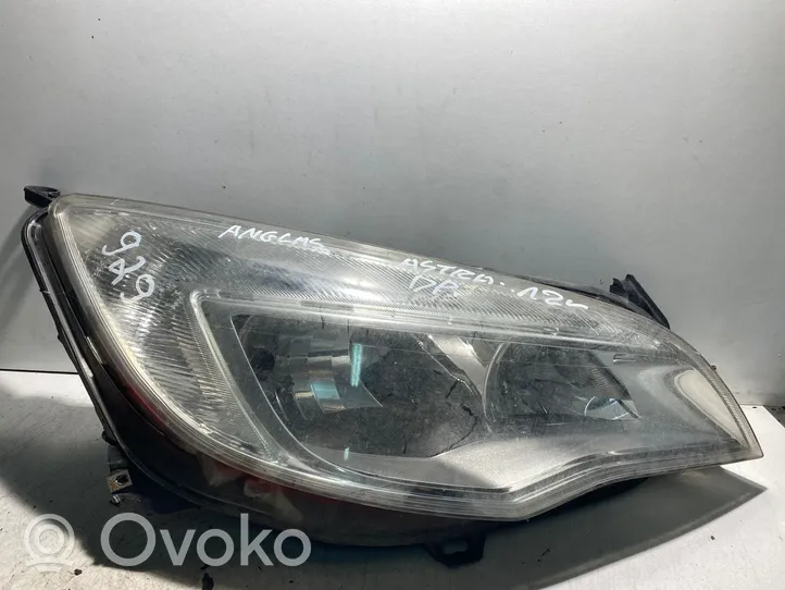 Opel Astra J Lampa przednia 1LG01001104