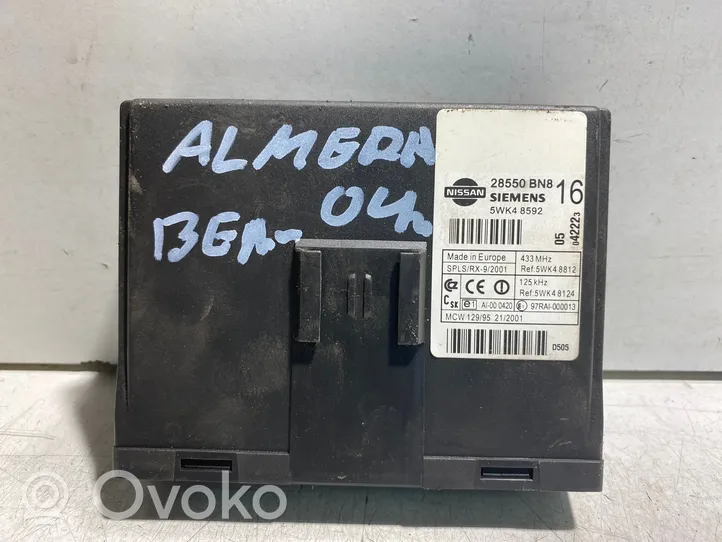 Nissan Almera N16 Moduł / Sterownik komfortu 5WK48592