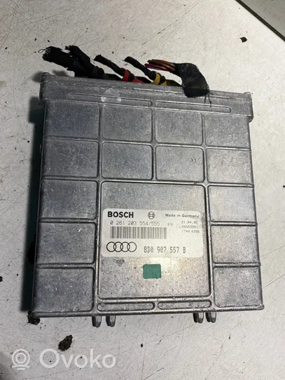 Audi A6 S6 C6 4F Dzinēja vadības bloks 8D0907557B