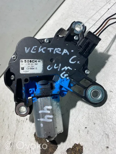 Opel Vectra C Moteur d'essuie-glace arrière 0390201590