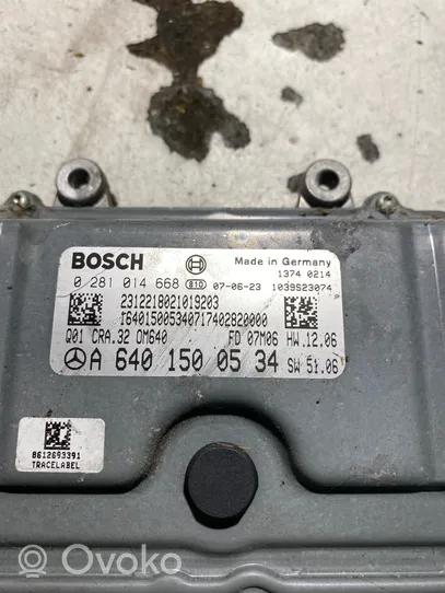 Mercedes-Benz A W169 Sterownik / Moduł ECU A6401500534