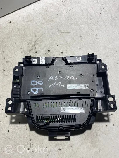 Opel Astra J Controllo multimediale autoradio 28273787