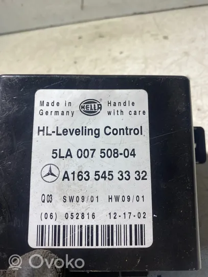 Mercedes-Benz ML W163 Modulo luce LCM A1635453332