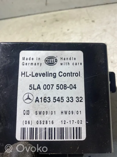 Mercedes-Benz ML W163 Module d'éclairage LCM A1635453332