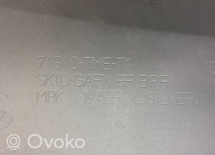 Honda CR-V Moulure inférieure de pare-chocs arrière 71510-TME-T11