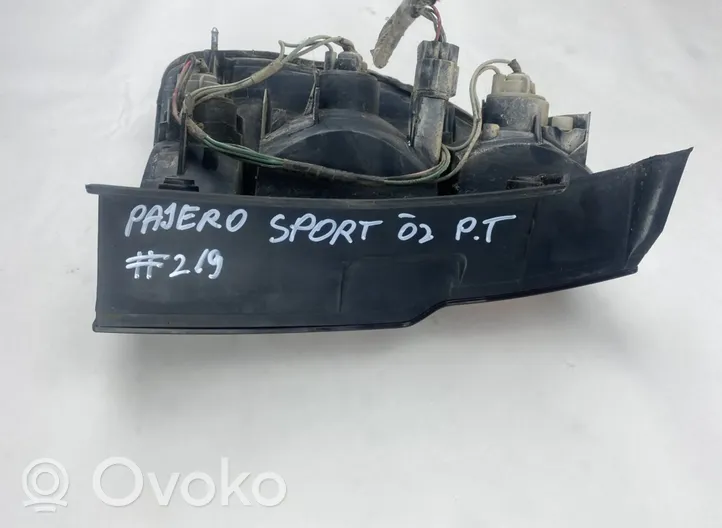 Mitsubishi Pajero Sport I Lampa tylna 