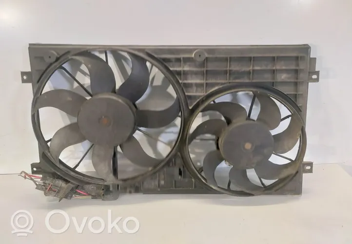 Skoda Octavia Mk2 (1Z) Ventilateur de refroidissement de radiateur électrique 1K0121207BB