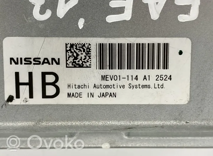 Nissan Leaf I (ZE0) Calculateur moteur ECU MEV01-114