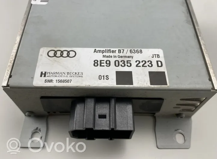 Audi A4 S4 B7 8E 8H Amplificatore 8E9035223D