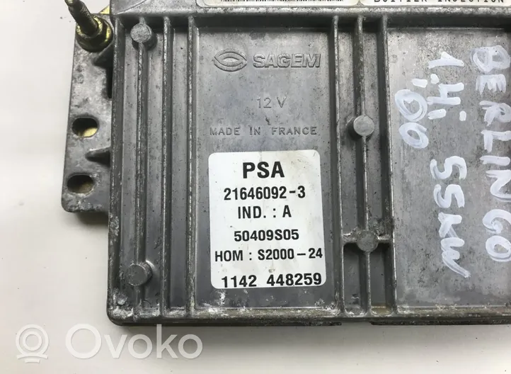 Citroen Berlingo Sterownik / Moduł ECU 50409S05