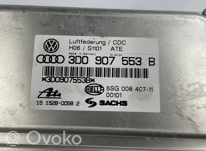 Volkswagen Phaeton Steuergerät Niveauregulierung Luftfederung 3D0907553