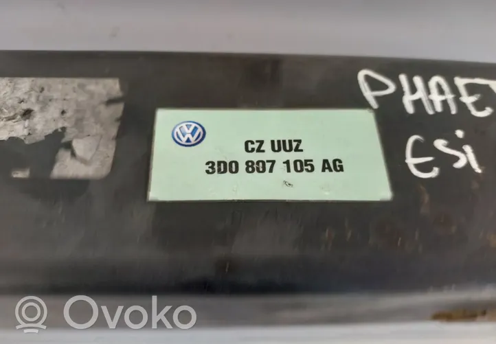 Volkswagen Phaeton Priekšpusē bampera sastiprinājums 3D0807105AG