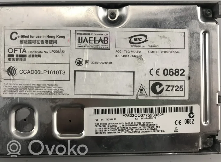 BMW 6 E63 E64 Sterownik / Moduł sterujący telefonem T8GMULF2