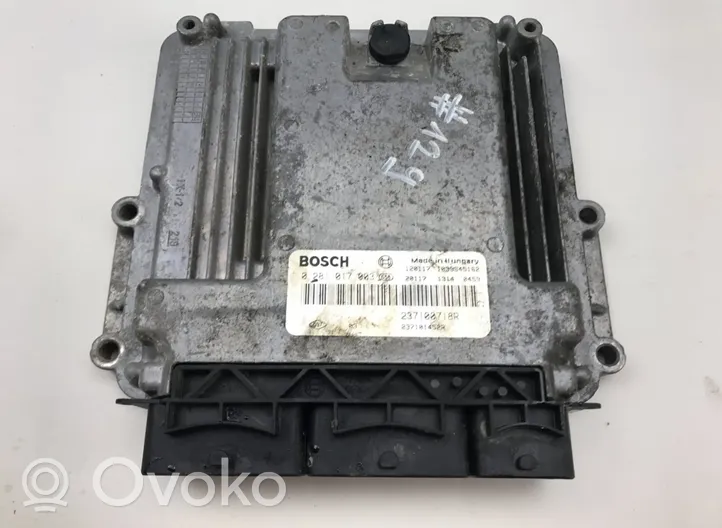 Opel Vivaro Sterownik / Moduł ECU 0281017003