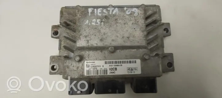Ford Fiesta Calculateur moteur ECU AV2112A650CB