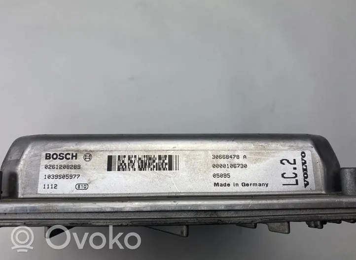 Volvo XC70 Sterownik / Moduł ECU 0261208289