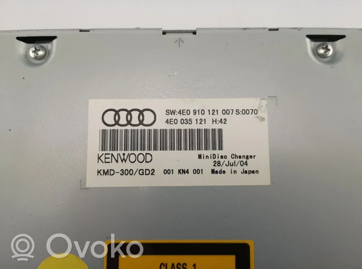 Audi A6 S6 C6 4F Caricatore CD/DVD 4E0035121