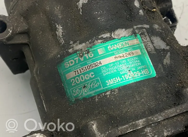 Ford C-MAX I Kompresor / Sprężarka klimatyzacji A/C 3M5H19D629HB