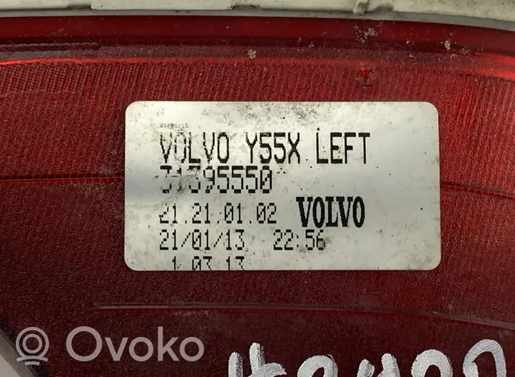 Volvo V40 Kolmas/lisäjarruvalo 31395550