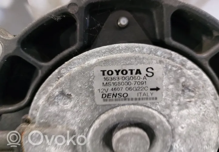 Toyota Avensis T250 Ventilatore di raffreddamento elettrico del radiatore 4227500310