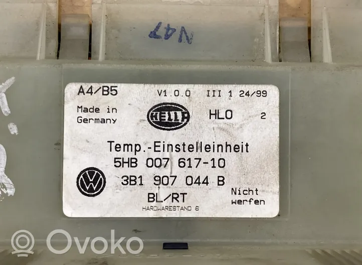 Volkswagen PASSAT B5 Ilmastoinnin ohjainlaite 5HB007617-10