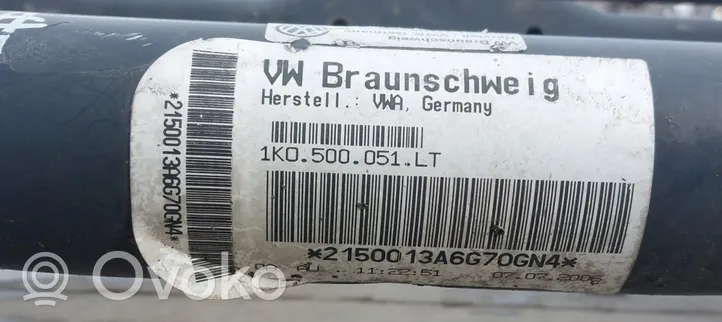 Volkswagen Golf Plus Rear axle beam 1K0505315BF