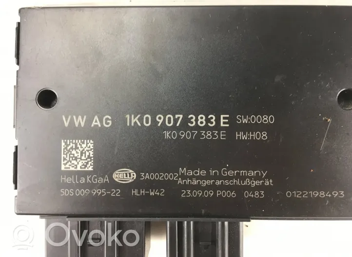 Volkswagen PASSAT B6 Sterownik / Moduł haka holowniczego 1K0907383E