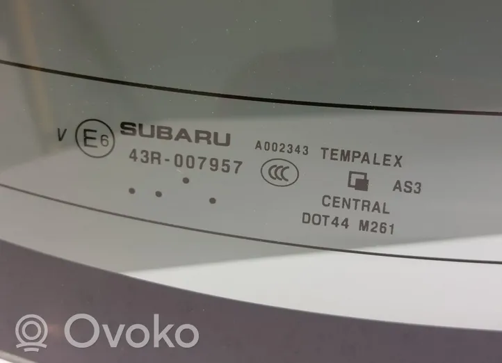 Subaru XV Pare-brise vitre arrière 63019FJ020