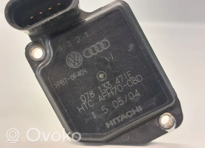 Audi A6 S6 C5 4B Débitmètre d'air massique 078133471E