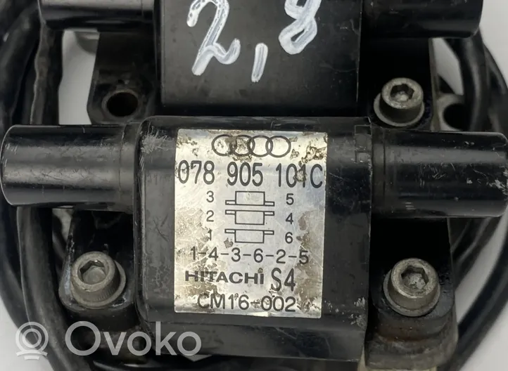 Audi A4 S4 B5 8D Bobine d'allumage haute tension 078905101C