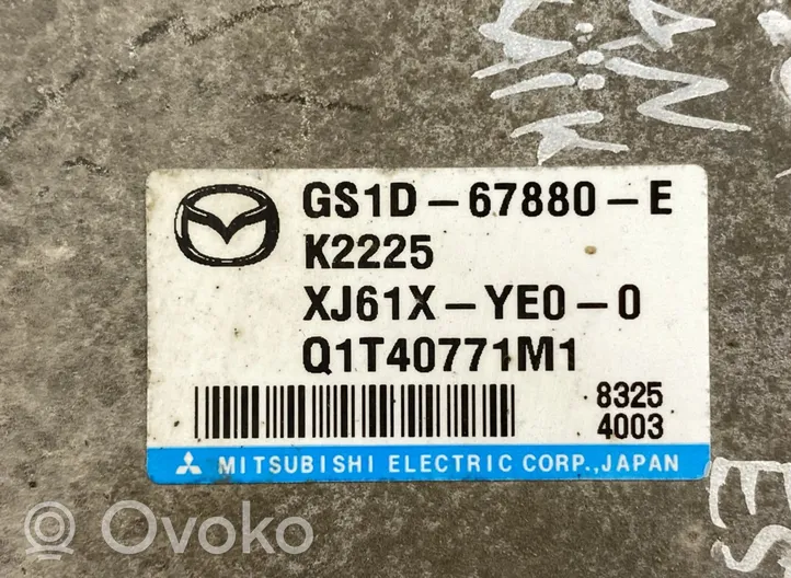 Mazda 6 Unité de commande / calculateur direction assistée GS1D67880E