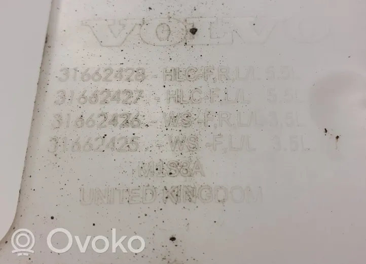 Volvo S90, V90 Réservoir de liquide lave-glace 31662428