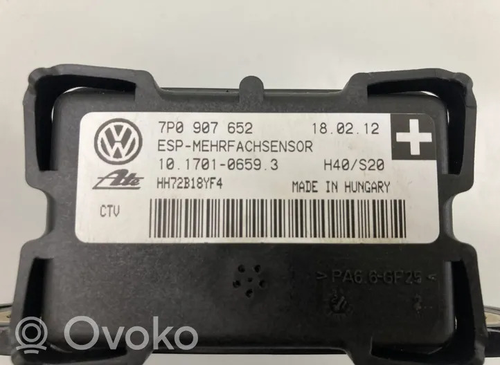 Volkswagen Touareg II Centralina ESP (controllo elettronico della stabilità) 7P0907652