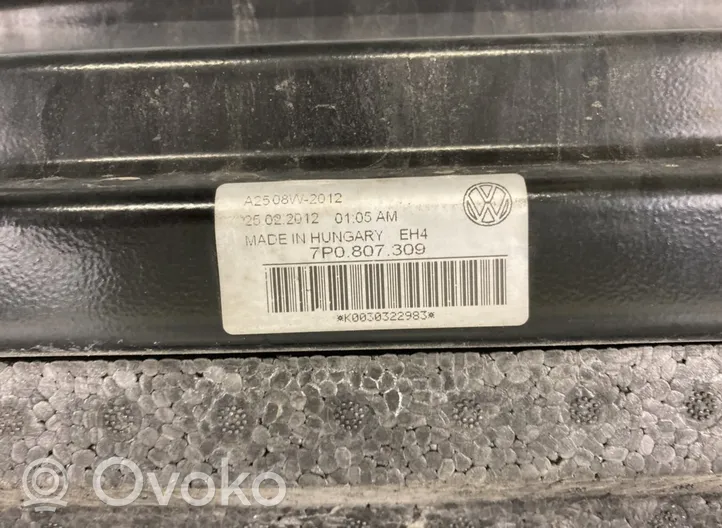 Volkswagen Touareg II Renfort de pare-chocs arrière 7P6807256C