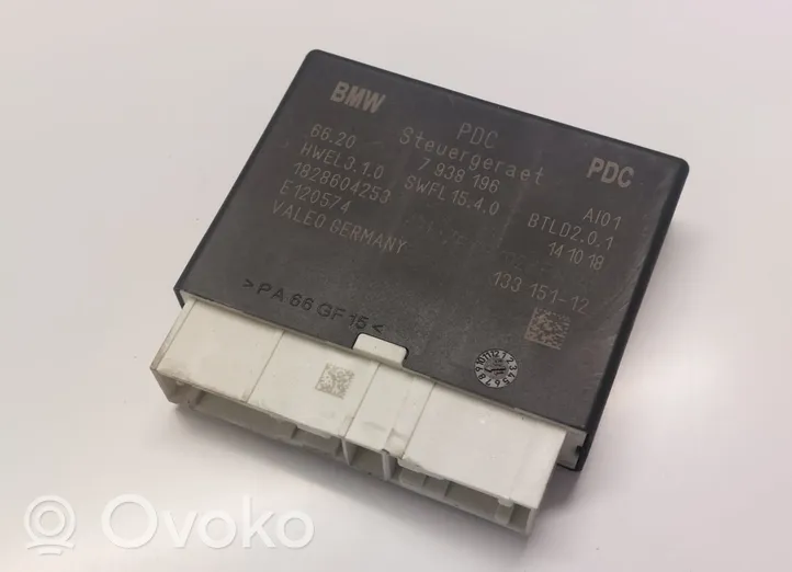 Mini Clubman F54 Centralina/modulo sensori di parcheggio PDC 66207938196