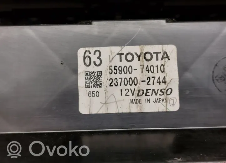 Toyota iQ Oro kondicionieriaus/ klimato/ pečiuko valdymo blokas (salone) 55900-74010